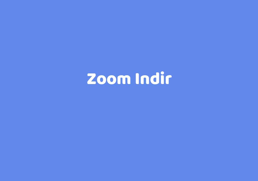 Zoom Indir TeknoLib   4acf7f8b46c9961ce617902c9bcd0ba685ae6965 